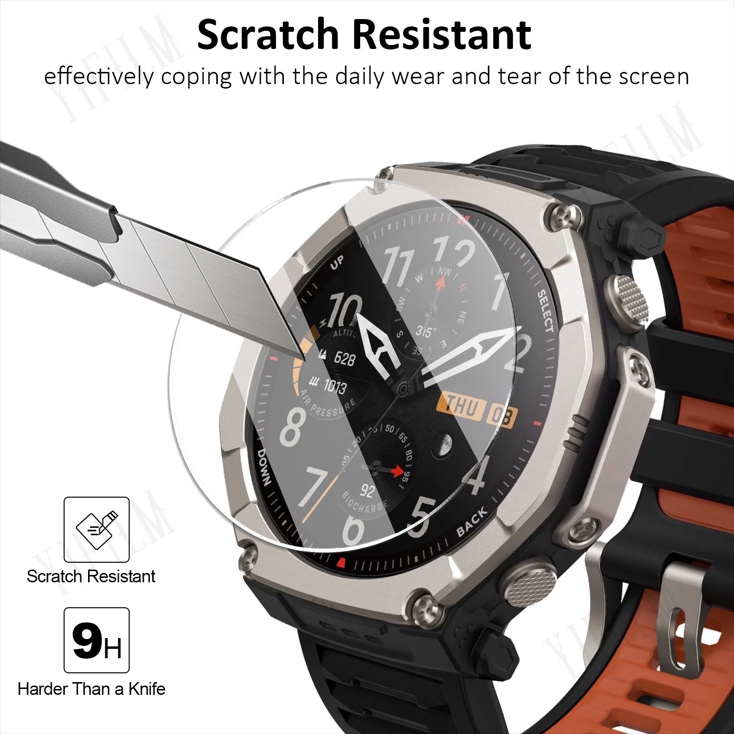 For Huami T-Rex Ultra 2 Screen – Glass Protector Auto recenzja i cena