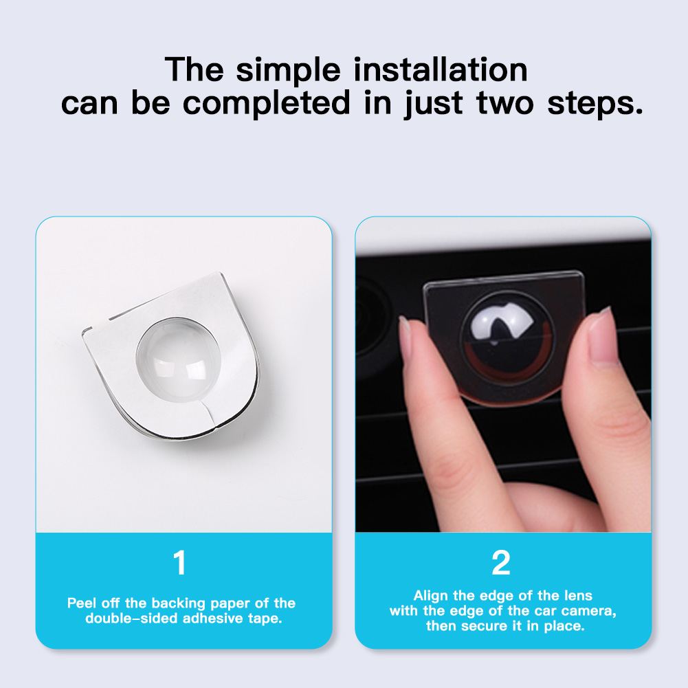 2PCS Car Front Rear Camera Len – Camera Lens Protector recenzja i cena