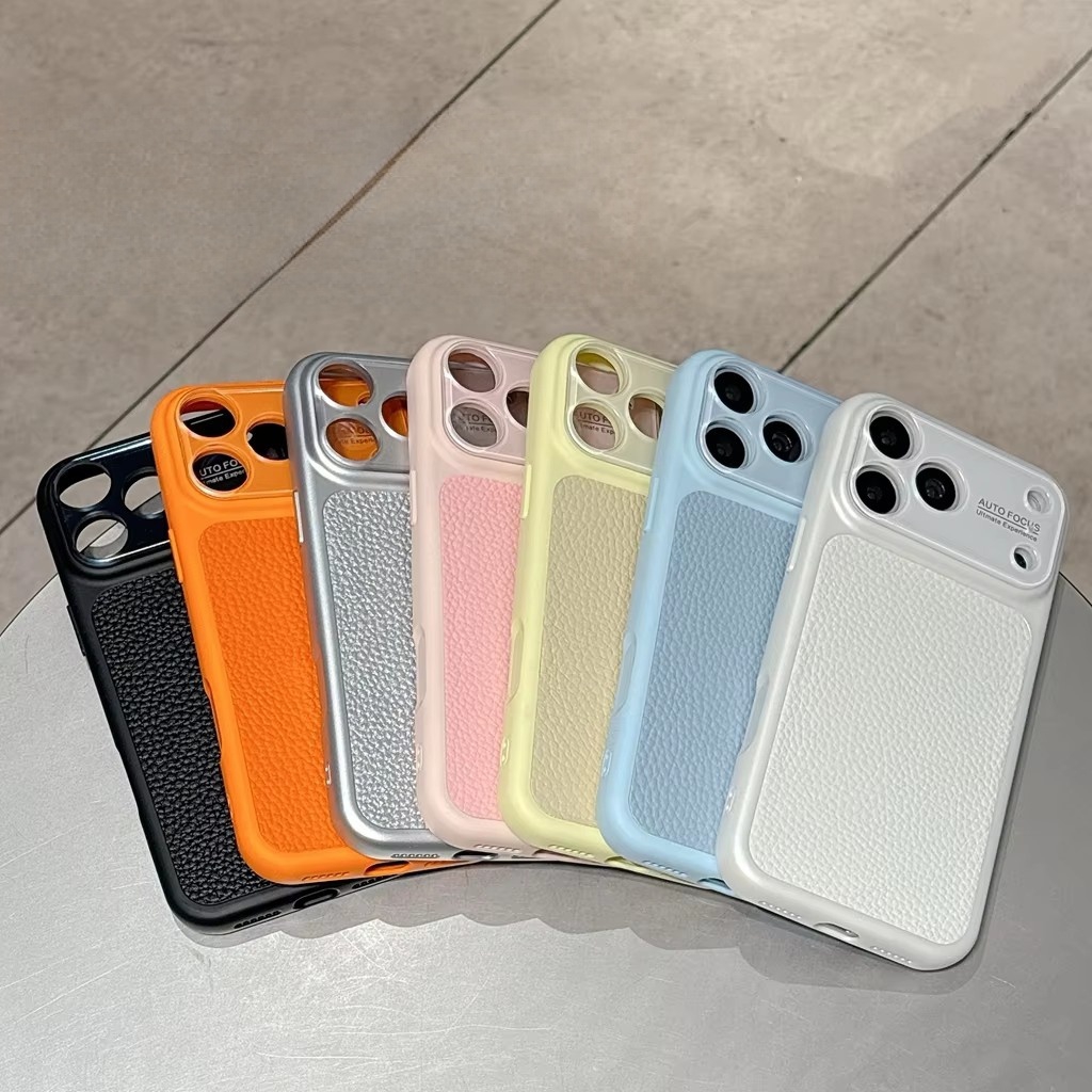 Luxury Lychee Grain Leather Te – Camera Lens Protector recenzja i cena
