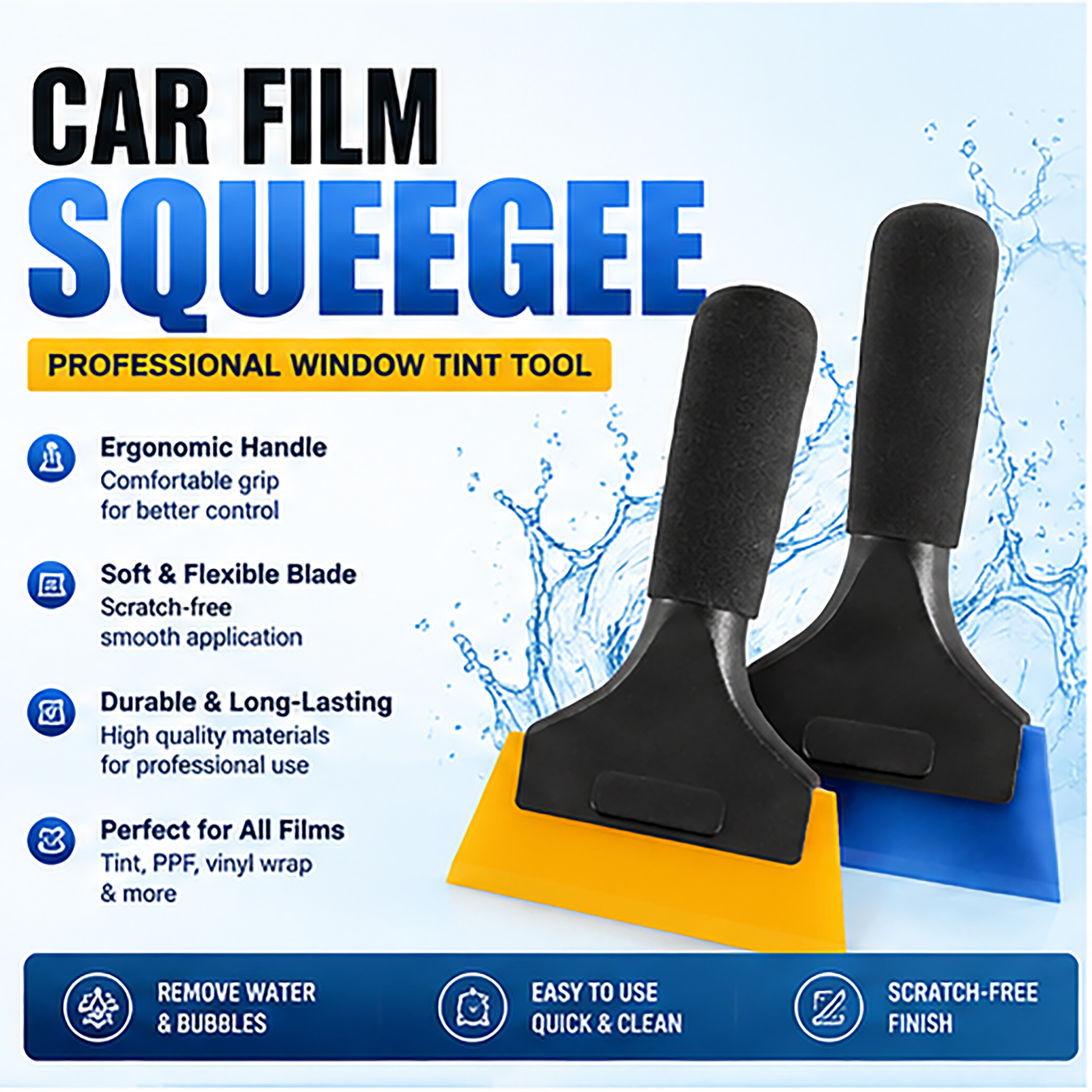 Car Anti Scratch Vinyl Wrap Sq – Air Bubble Remover recenzja i cena