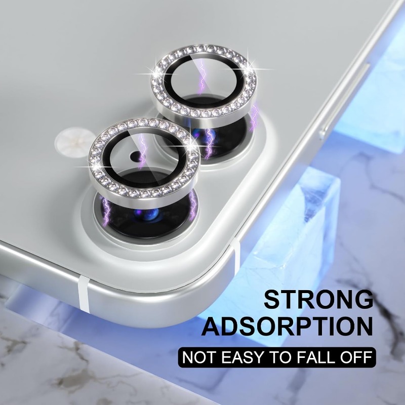 Glitter Camera Lens Protector  – Tempered Glass Screen 9H recenzja i cena