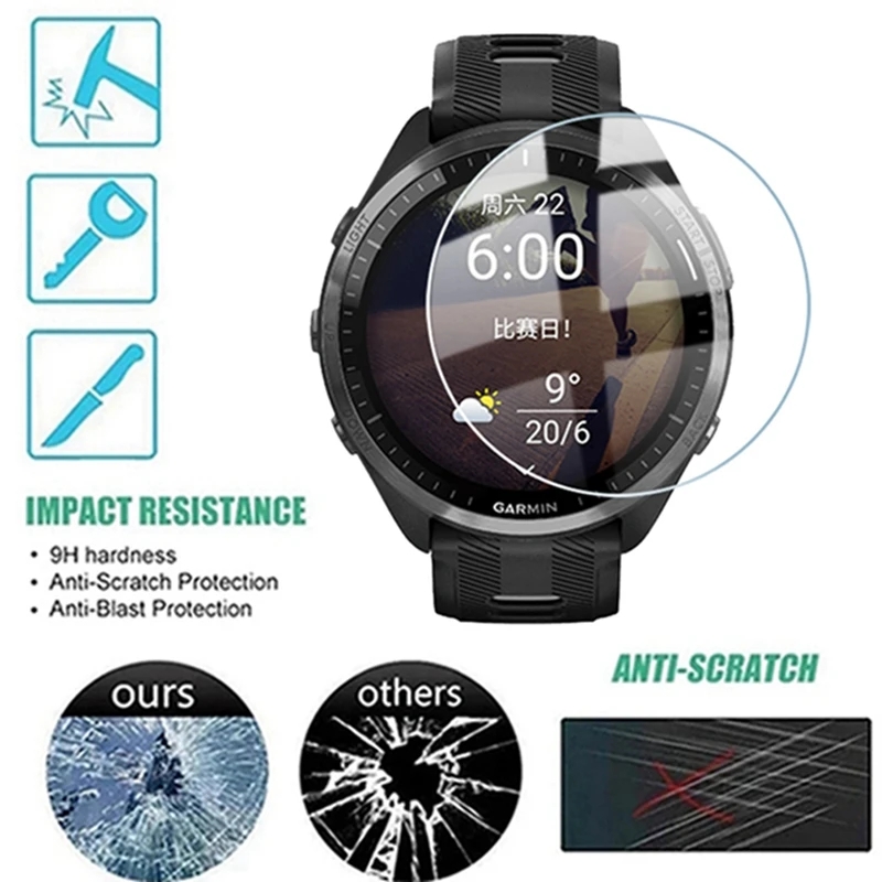 Tempered Glass For Garmin Fore – Tempered Glass Screen 9H recenzja i cena