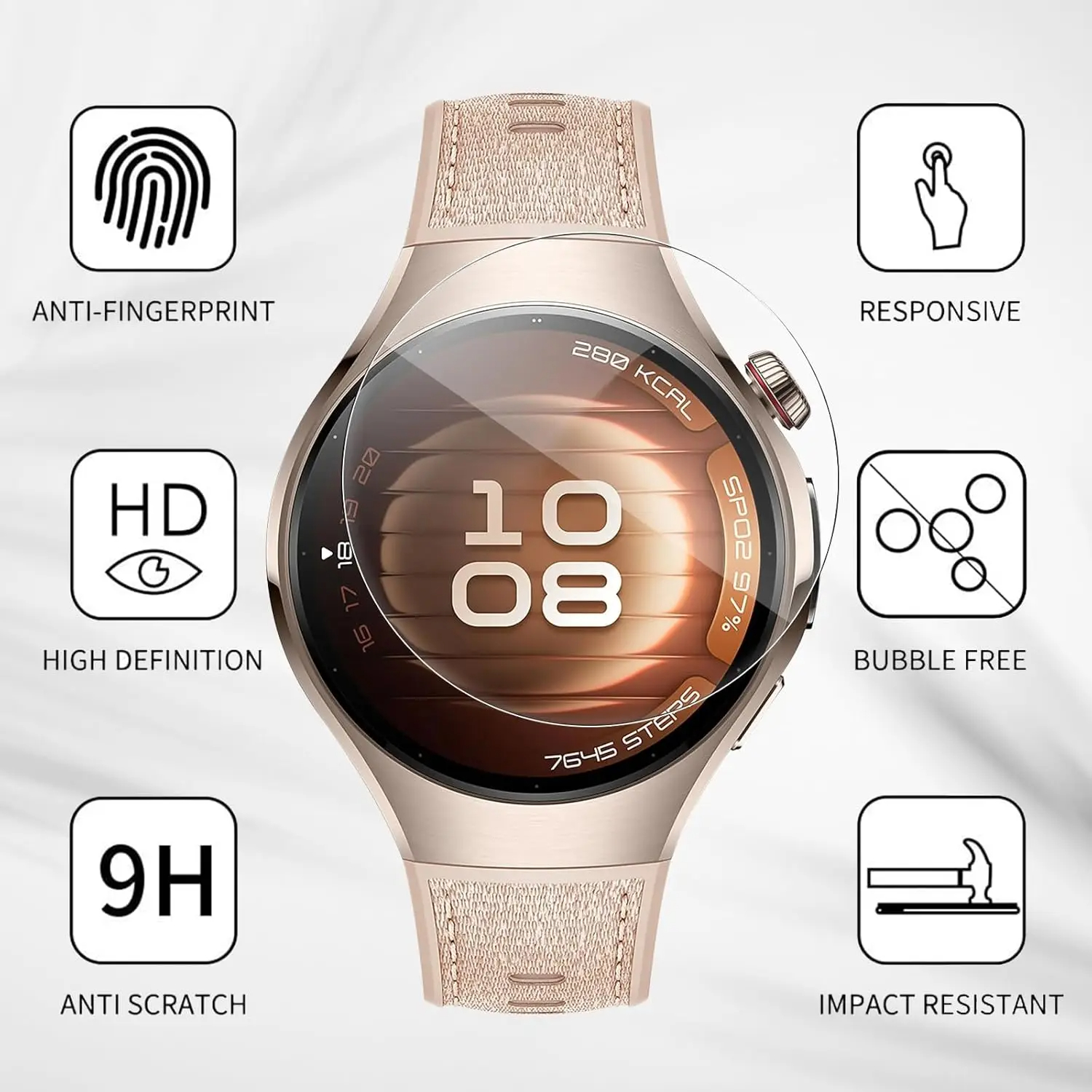 Hydrogel Film For Huawei Watch – Hydrogel Screen Protector recenzja i cena