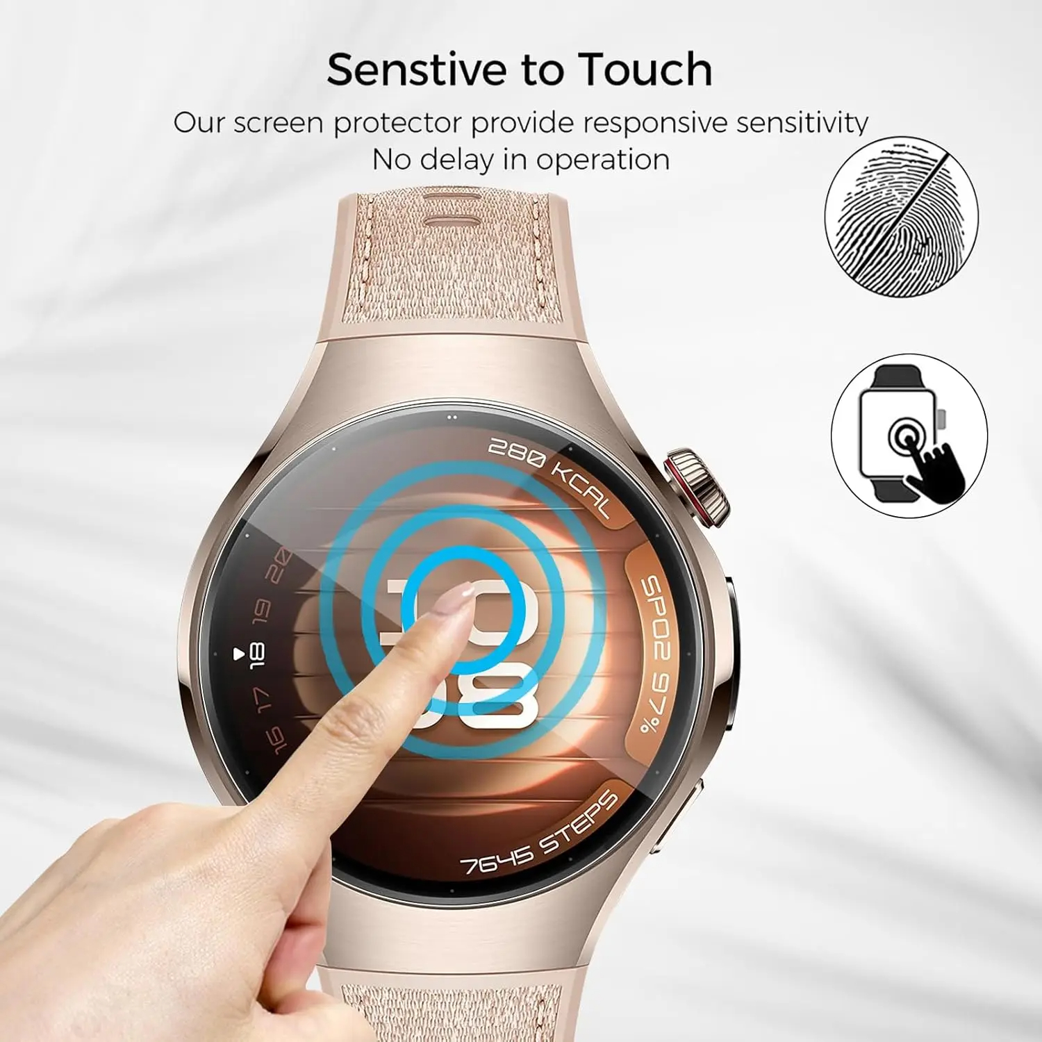 Hydrogel Film For Huawei Watch – Hydrogel Screen Protector recenzja i cena