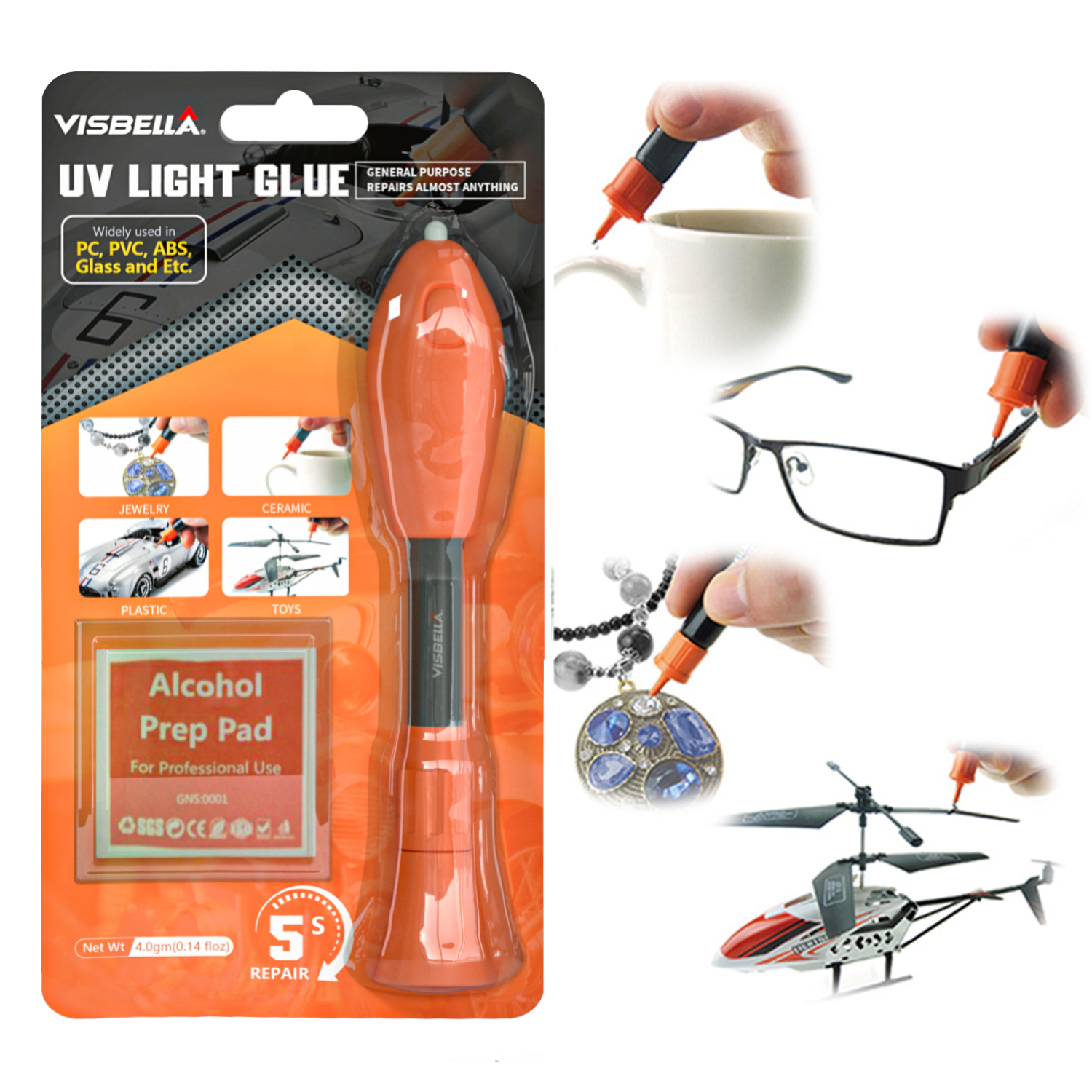 Fix Liquid Glue Metal Plastic  – Liquid Uv Glue Kit recenzja i cena