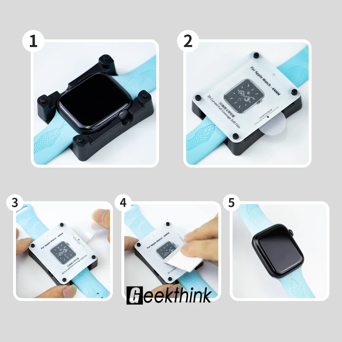 Hydrogel Film For Apple Watch  – Screen Alignment Tool recenzja i cena