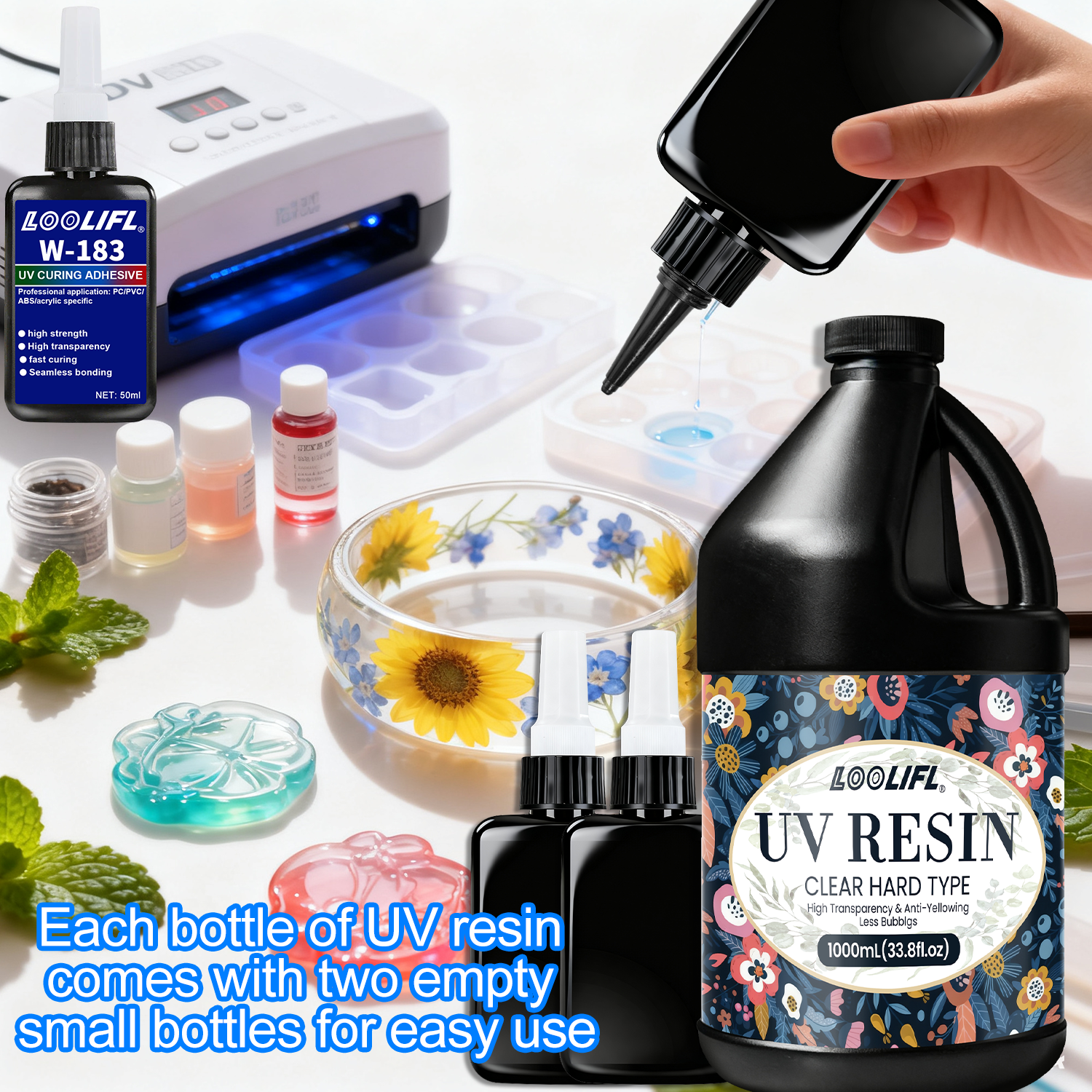 Hot Sell UV Hard Resin Adhesiv – Liquid Uv Glue Kit recenzja i cena