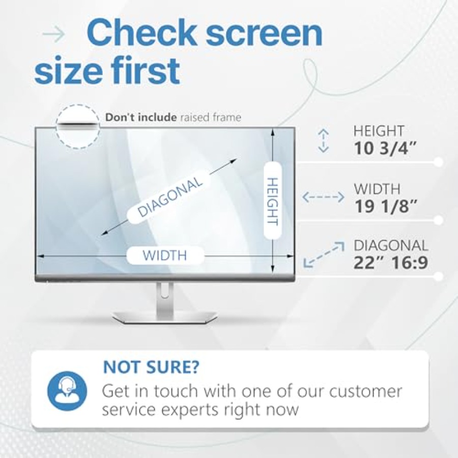 2 Pack 22 Inch 16:9 Privacy Sc – Privacy Filter 2Pack recenzja i cena