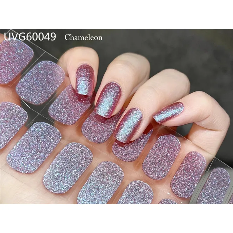 16/18/20Tips Gel Nail Stcikers – Full Cover Adhesive recenzja i cena