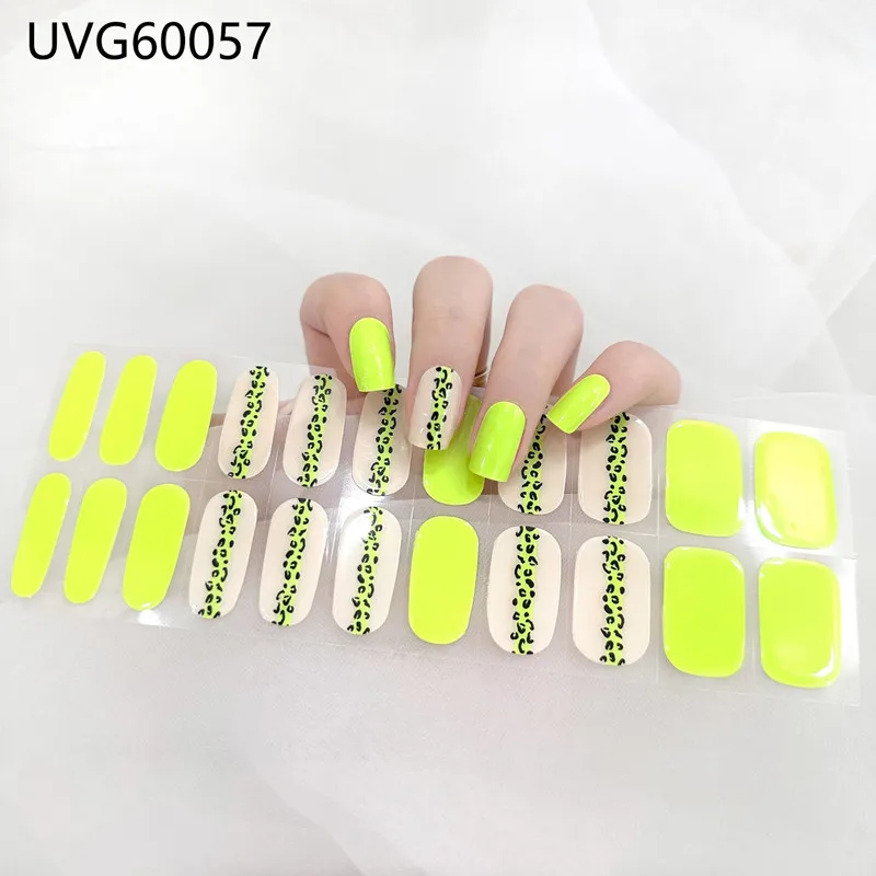 16/18/20Tips Gel Nail Stcikers – Full Cover Adhesive recenzja i cena