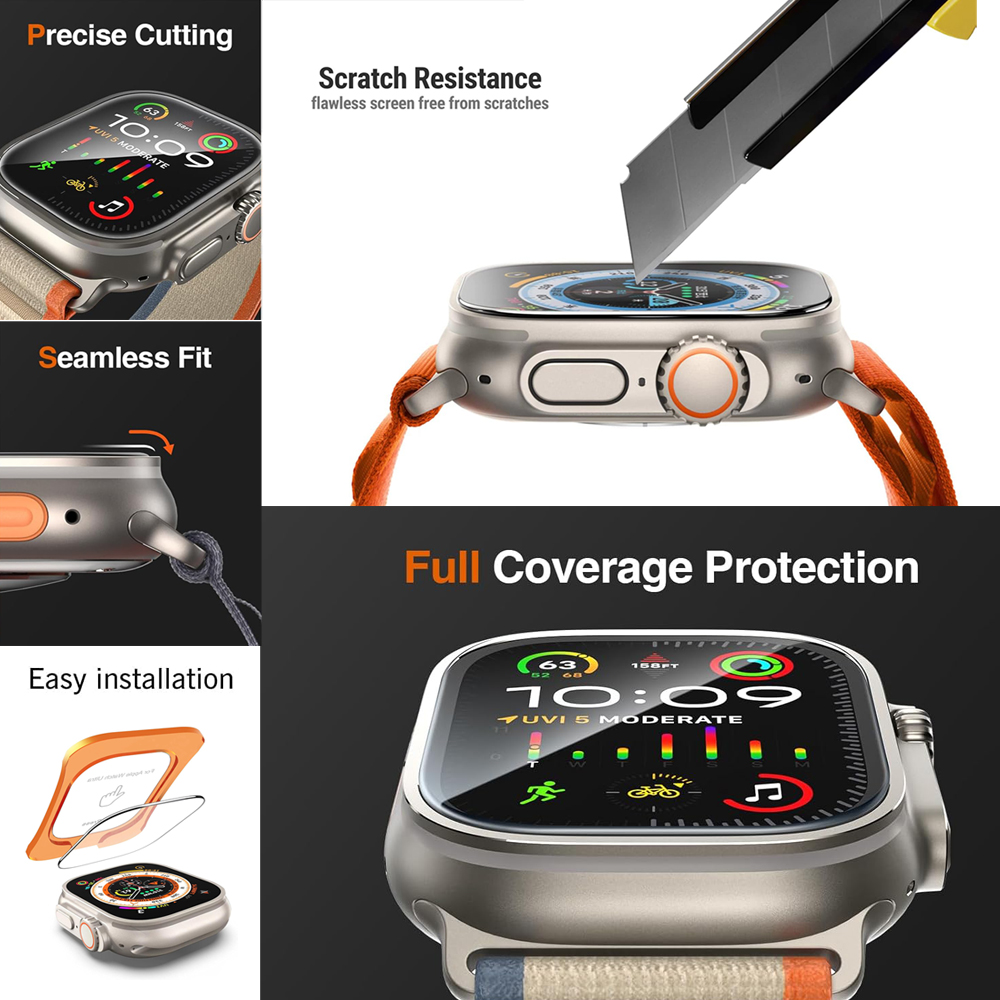 Tempered Glass For Apple Watch – Screen Alignment Tool recenzja i cena