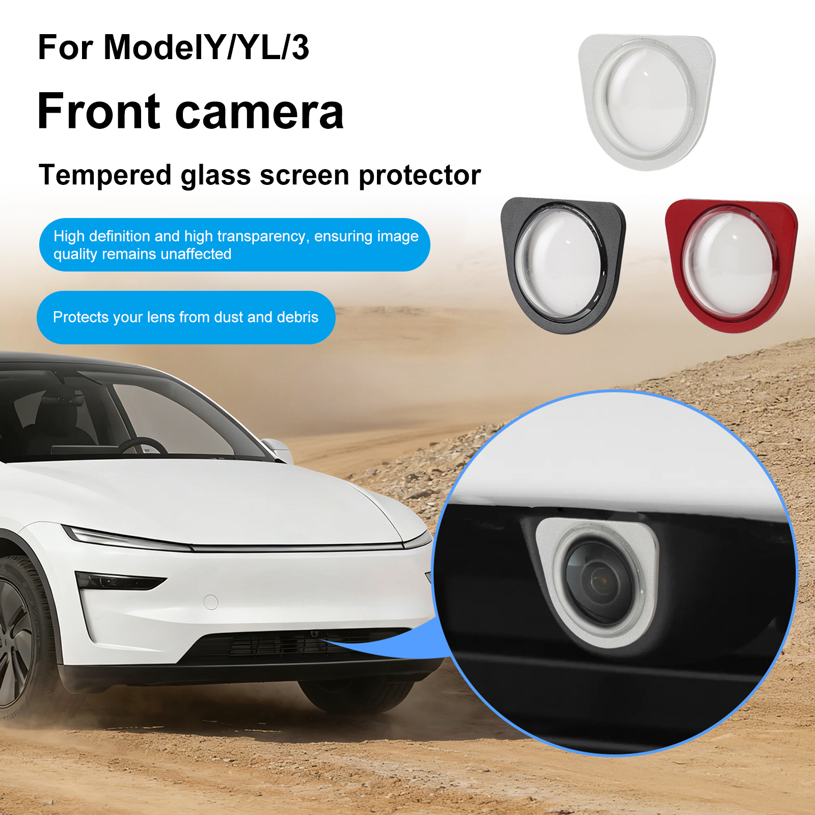 2PCS/1PC Front Bumper Camera L – Camera Lens Protector recenzja i cena
