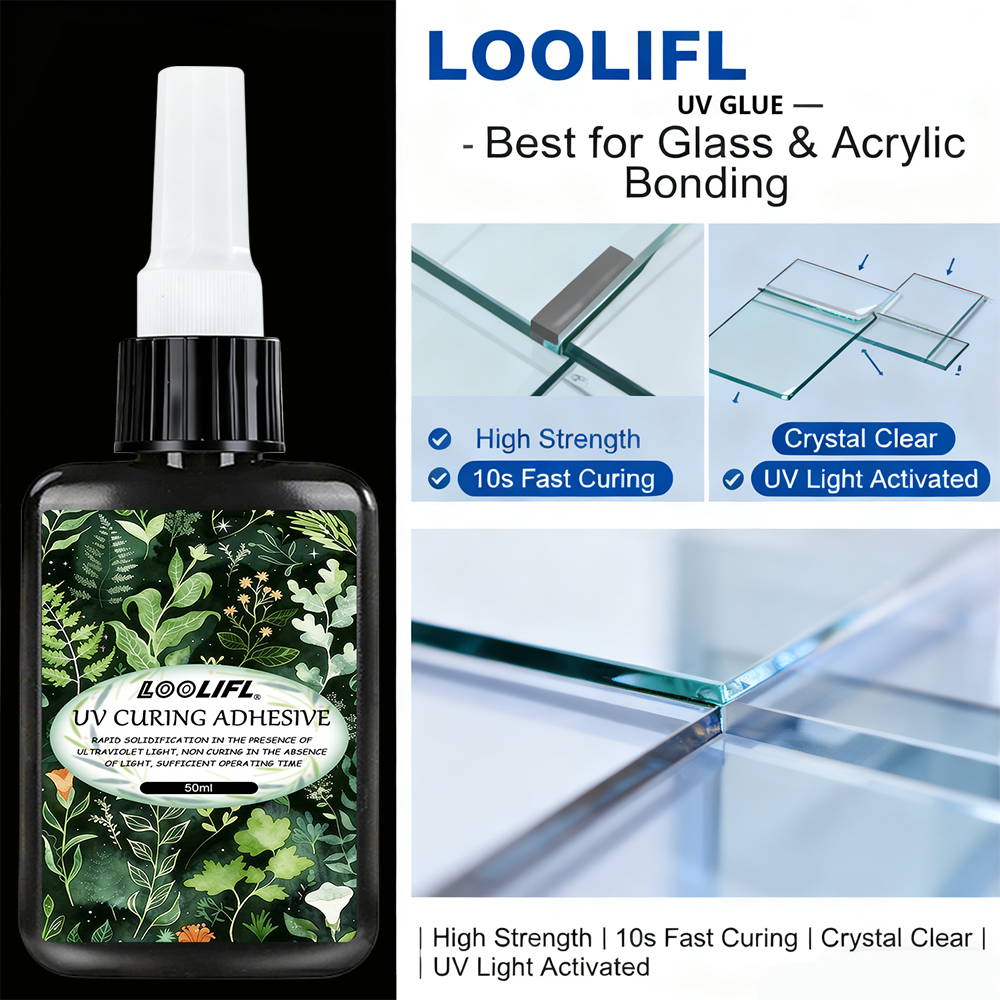 LOOLIFL UV Glue Kit 3 Bottles  – Liquid Uv Glue Kit recenzja i cena